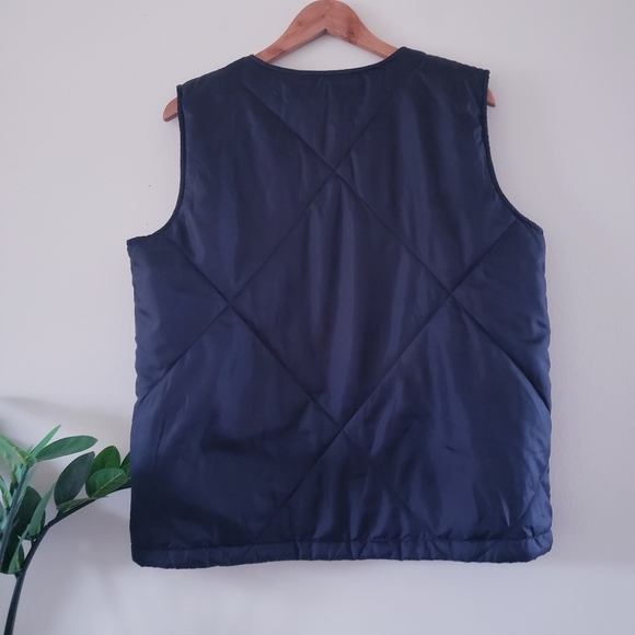Socialite | Mae Black Packable Quilted Puffer Vest - Black S/M Like NEW - Picture 10 of 10